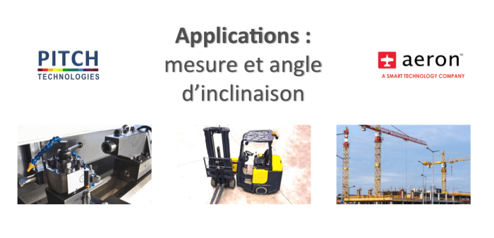mesure et angle inclinaison tilt sensor