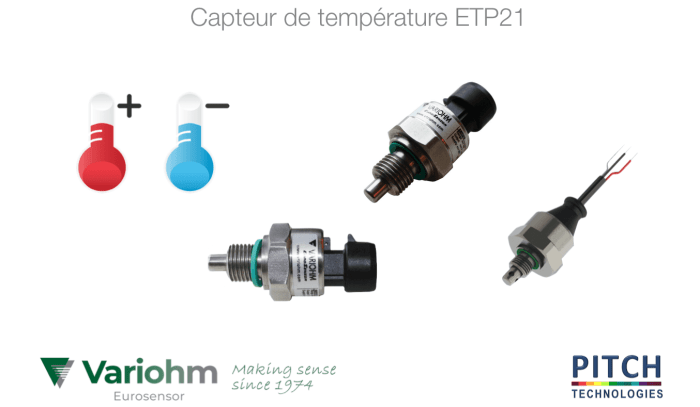 capteur temperature ETP21 pitch technologies
