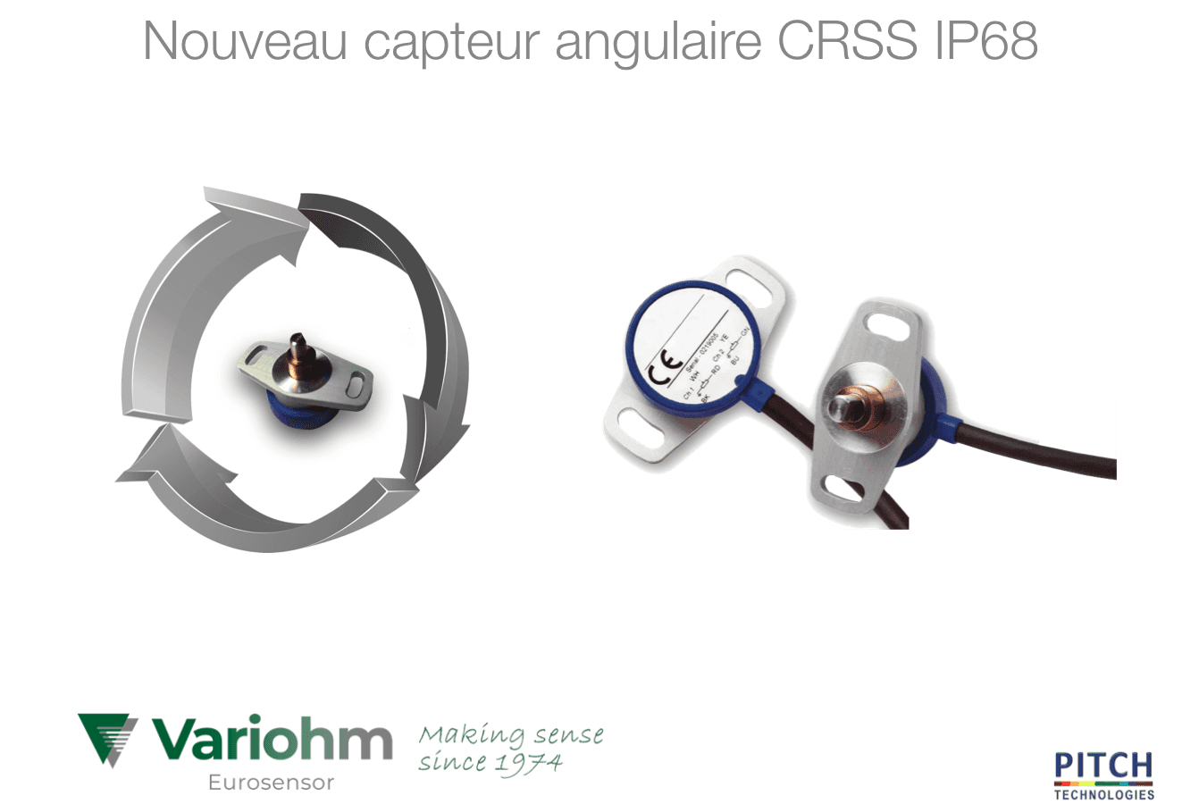 Nouveau capteur angulaire RSS IP68