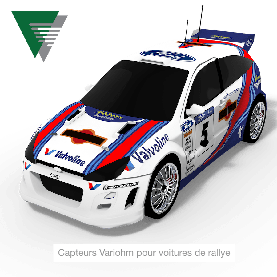 capteurs pour voitures rallye