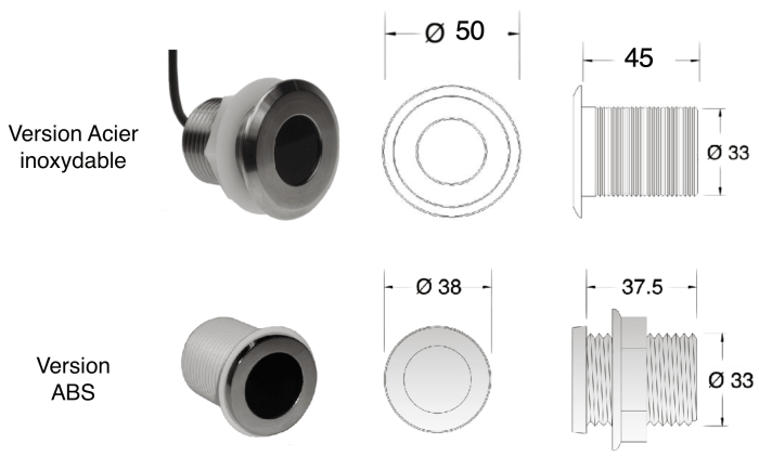 Interrupteur a detection de mouvement tout en un