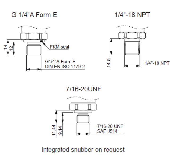Raccords pour EPT9200